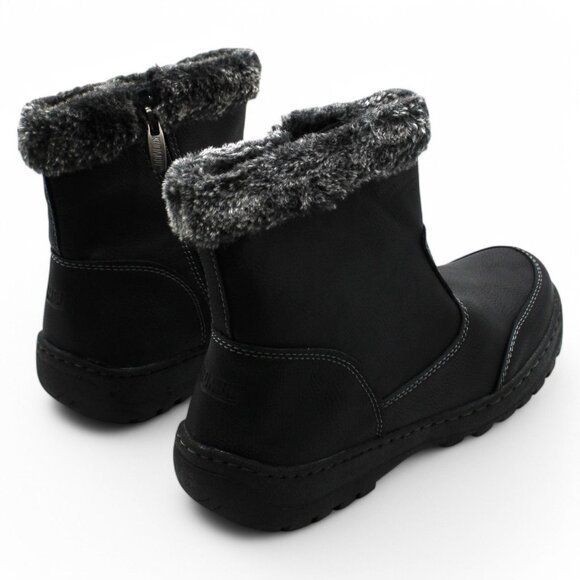 Khombu Women S Winter Snow Boots Warm Boots with Zipper Outdoor Easy Walking Sho - Picture 5 of 8